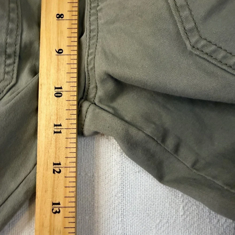 Sincerely Jules Womens Olive Green Stretch Cotton Pull On Cargo Pants Size L - Picture 4 of 8